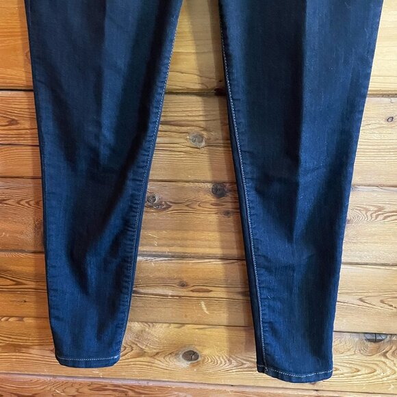 Democracy Ab Technology Jeans Skinny Dark Wash Size 10 Stretchy Denim Slimming - Picture 2 of 10